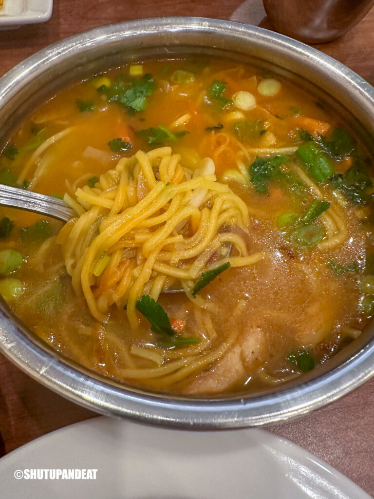 Thukpa noodle soup